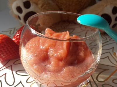 compote pomme-fraises
