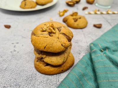 Cookies chocolat et noix