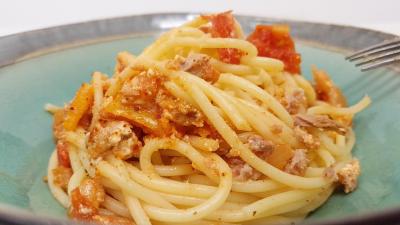 Spaghettis thon