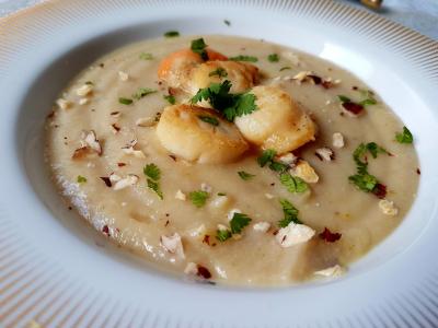 Veloute et st jaqcues